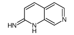 1,7-萘啶-2-胺结构式