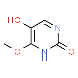 2(1H)-Pyrimidinone, 5-hydroxy-4-methoxy- (9CI) Structure