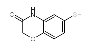 6-巯基2H-1,4-苯并恶嗪-3(4H)-酮结构式