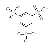 benzene-1,3,5-trisulfonic acid Structure