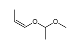 1-(1-methoxyethoxy)prop-1-ene结构式