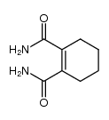 1-Cyclohexene-1,2-dicarboxamide结构式