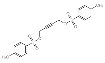 1-methyl-4-[4-(4-methylphenyl)sulfonyloxybut-2-ynoxysulfonyl]benzene Structure