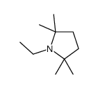 1-ethyl-2,2,5,5-tetramethylpyrrolidine Structure