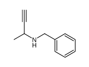 N-(1-Methyl-2-propynyl)benzylamine structure