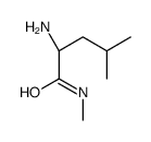 (2S)-2-amino-N,4-dimethylpentanamide结构式