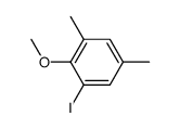 1-IODO-2-METHOXY-3,5-DIMETHYLBENZENE Structure