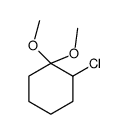 2-chloro-1,1-dimethoxycyclohexane Structure