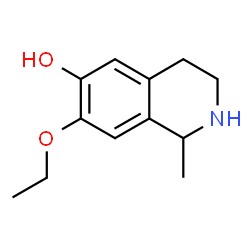 6-Isoquinolinol,7-ethoxy-1,2,3,4-tetrahydro-1-methyl-(9CI) Structure