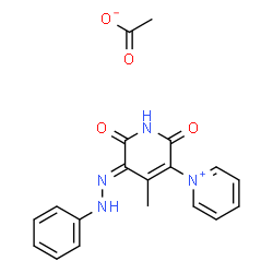 1',2'-dihydro-6'-hydroxy-4'-methyl-2'-oxo-5'-(phenylazo)-1,3'-bipyridinium acetate picture