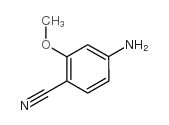 4-氨基-2-甲氧基苯腈结构式