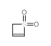 2H-硫杂环丁烯 1,1-二氧化物结构式