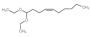 顺式-4-癸烯醛的二乙基缩醛结构式