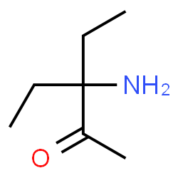 2-Pentanone, 3-amino-3-ethyl- (9CI) Structure