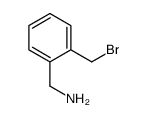 (2-(bromomethyl)phenyl)methanamine结构式