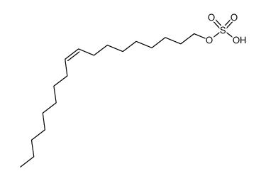Oleyl sulfate结构式
