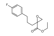 ethyl 2-[3-(4-fluorophenyl)propyl]oxirane-2-carboxylate结构式