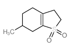 6-methyl-2,3,4,5,6,7-hexahydrobenzothiophene 1,1-dioxide Structure