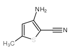 3-氨基-5-甲基噻吩-2-甲腈结构式