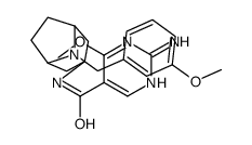 2-amino-4-methoxy-N-[8-[(3-methoxyphenyl)methyl]-8-azabicyclo[3.2.1]oc t-3-yl]pyrimidine-5-carboxamide结构式