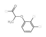 (2,3-dichlorophenoxy)acetyl chloride结构式