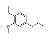 2-ethyl-5-propyl-anisole Structure