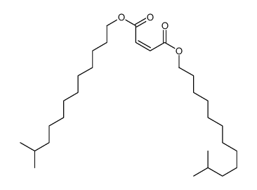 bis(11-methyldodecyl) maleate Structure