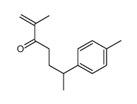 2-methyl-6-(4-methylphenyl)hept-1-en-3-one结构式