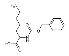 benzyloxycarbonyl-lysine结构式