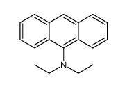 N,N-diethylanthracen-9-amine结构式