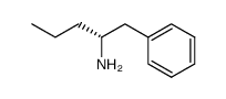 R-(-)-1-phenyl-2-aminopentane Structure