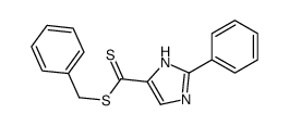 benzyl 2-phenyl-1H-imidazole-5-carbodithioate结构式
