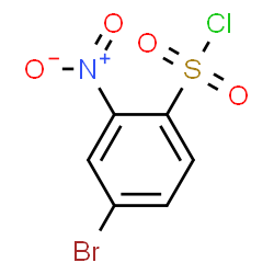 4-bromo-2-nitrobenzene-1-sulfonyl chloride Structure