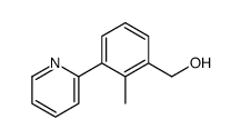 (2-methyl-3-pyridin-2-ylphenyl)methanol结构式