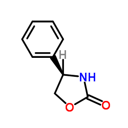 (R)-4-Phenyloxazolidin-2-one Structure