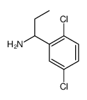 1-(2,5-dichlorophenyl)propan-1-amine Structure