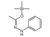 trimethylsilyl N-phenylethanehydrazonate Structure
