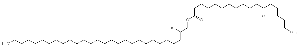 羟廿八醇羟基硬脂酸酯结构式