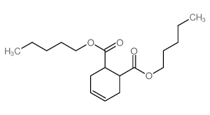 dipentyl cyclohex-3-ene-1,6-dicarboxylate结构式
