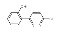 3-CHLORO-6-(2-METHYLPHENYL)-PYRIDAZINE Structure