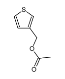 thiophen-3-ylmethyl acetate Structure