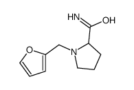 1-(2-呋喃基甲基)吡咯烷-2-羧酰胺结构式