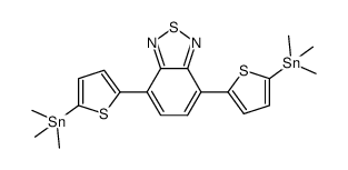 4,7-双(5-三甲基甲锡烷基-2-噻吩基)-2,1,3-苯并三唑图片