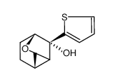 6-(2-thienyl)-2-oxatricyclo(2.2.2.03,5)octan-6-ol结构式