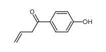 1-(4-hydroxyphenyl)but-3-en-1-one结构式