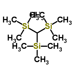 Methanetriyltris(trimethylsilane) Structure