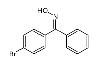 N-[(4-bromophenyl)-phenylmethylidene]hydroxylamine Structure