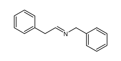 1-phenyl-N-(2-phenylethylidene)methanamine结构式