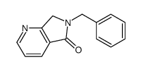 6-苄基-6,7-二氢吡咯[3,4-b]并吡啶-5-酮结构式