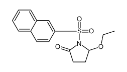 5-ethoxy-1-naphthalen-2-ylsulfonylpyrrolidin-2-one Structure